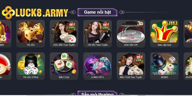 Một số chuyên mục giải trí hấp dẫn tại Luck8