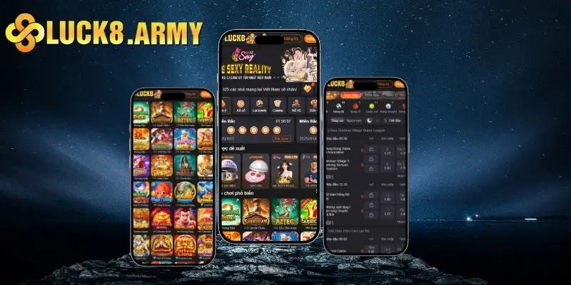 Hướng dẫn tải app Luck8